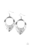 Paparazzi Accessories Instinctively Industrial - Silver Earrings