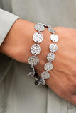 Paparazzi Accessories Rooted To The SPOTLIGHT - Silver Set