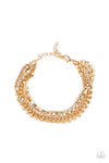 Paparazzi Accessories Brilliantly Beaming - Gold Bracelet