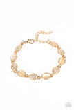 Paparazzi Accessories Stop and GLOW - Gold Bracelet