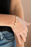 Paparazzi Accessories Stop and GLOW - Gold Bracelet