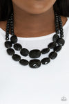 Paparazzi Accessories Resort Ready - Black Necklace