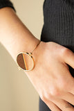 Paparazzi Accessories Timber Trade - Gold Bracelet