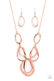 Paparazzi Accessories Prehistoric Heirloom - Copper Necklace