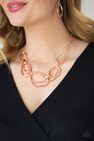 Paparazzi Accessories Prehistoric Heirloom - Copper Necklace