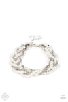 Paparazzi Accessories Vintage Variation - White Bracelet