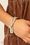 Paparazzi Accessories Vintage Variation - White Bracelet