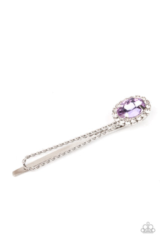 Paparazzi Accessories Gala Glitz - Purple Clip