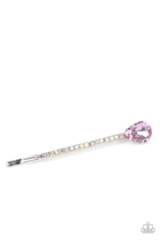 Paparazzi Accessories Princess Precision - Purple Hair Clip