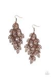 Paparazzi Accessories The Shakedown - Copper Earrings