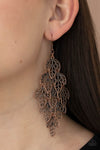 Paparazzi Accessories The Shakedown - Copper Earrings