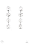 Paparazzi Accessories Cosmic Heiress - White Earrings