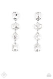 Paparazzi Accessories Cosmic Heiress - White Earrings