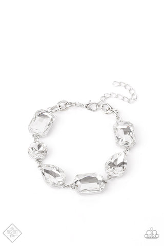 Paparazzi Accessories Cosmic Treasure Chest - White Bracelet