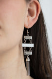 Paparazzi Accessories Mind, Body, and SEOUL - White Earrings