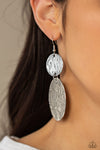 Paparazzi Accessories Status CYMBAL - Silver Earrings