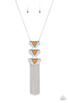 Paparazzi Accessories Gallery Expo - Orange Necklace