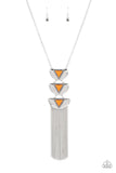 Paparazzi Accessories Gallery Expo - Orange Necklace