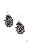 Paparazzi Accessories Smolder Effect - Black Earrings