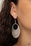 Paparazzi Accessories Fan Girl Glam - Silver Earrings