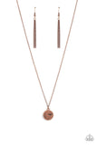 Paparazzi Accessories Hold On To Hope - Copper Necklace