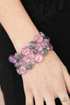 Paparazzi Accessories Crystal Charisma - Purple Bracelet