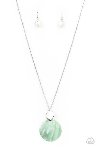 Paparazzi Accessories Tidal Tease - Green Necklace