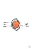 Paparazzi Accessories Living Off The BANDLANDS - Orange Bracelet