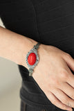 Paparazzi Accessories Top-Notch Drama - Red Bracelet