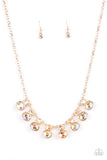 Paparazzi Accessories Cosmic Countess - Rose Gold Necklace