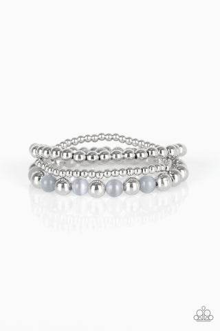 Paparazzi Accessories Always On The GLOW - Silver Bracelet