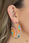 Paparazzi Accessories Rainbow Horizons - Multi Hoop Earrings [1792]