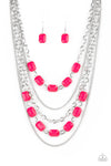 Paparazzi Accessories Standout Strands - Pink Necklace