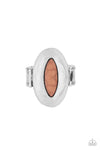 Paparazzi Accessories Mesmerizing BLAZE - Brown Ring