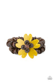 Paparazzi Accessories Tropical Flavor - Yellow Bracelet