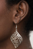 Paparazzi Accessories Your Vine Or Mine - Silver Earrings