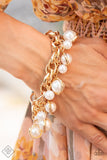 Paparazzi Accessories Orbiting Opulence - Gold Bracelet [111]