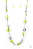 Paparazzi Accessories Seashore Spa - Green Necklace