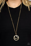 Paparazzi Accessories Positively Perfect - Gold Necklace