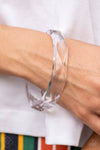 Paparazzi Accessories Clear-Cut Couture - White Bracelet