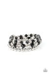 Paparazzi Accessories Gimme Gimme - Black Coil Bracelet