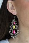 Paparazzi Accessories Flamboyant Frills - Mulit Earrings