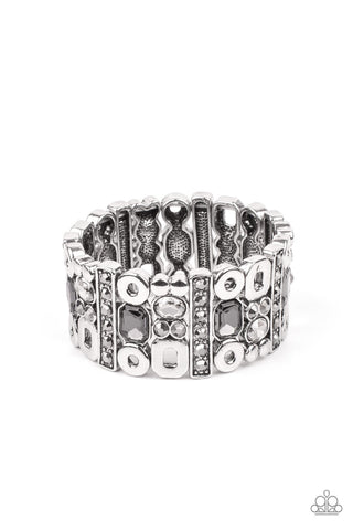 Paparazzi Accessories Dynamically Diverse - Silver Bracelet