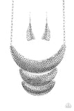 Paparazzi Accessories Moonwalk Magic - Silver Necklace