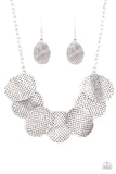 Paparazzi Accessories Industrial Wave - Silver Necklace