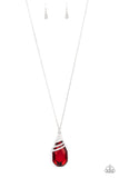 Paparazzi Accessories Demandingly Diva - Red Necklace [1806]