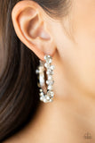 Paparazzi Accessories Let There Be SOCIALITE - White Earrings