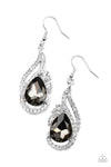 Paparazzi Accessories Dancefloor Diva - Silver Earrings