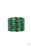 Paparazzi Accessories Tropical Nirvana - Green Bracelet