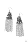 Paparazzi Accessories Cleopatras Allure - Silver Earrings